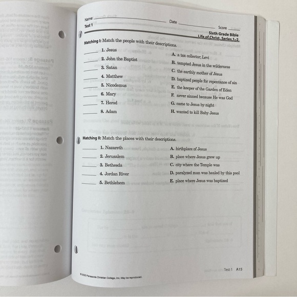 Abeka Homeschool Grade 6 Video Manual - Picture 6 of 12